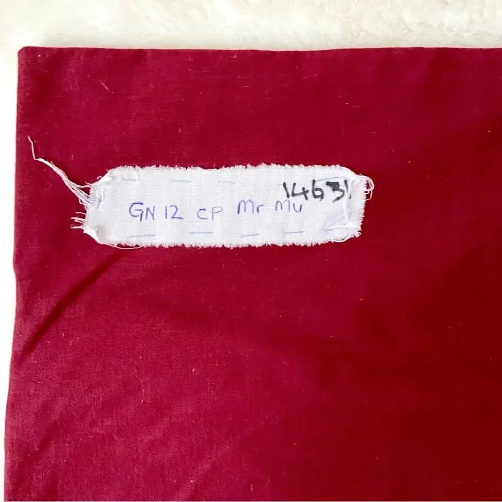 Handmade Embroidered Pillow Cover